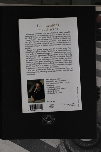 Les Identités Meutrières, Amin Maalouf