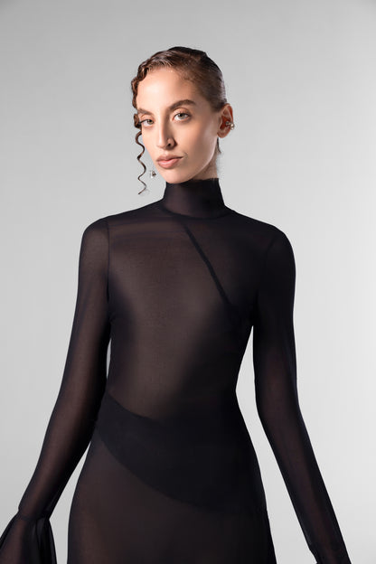 The Silk Muslin Bell Top